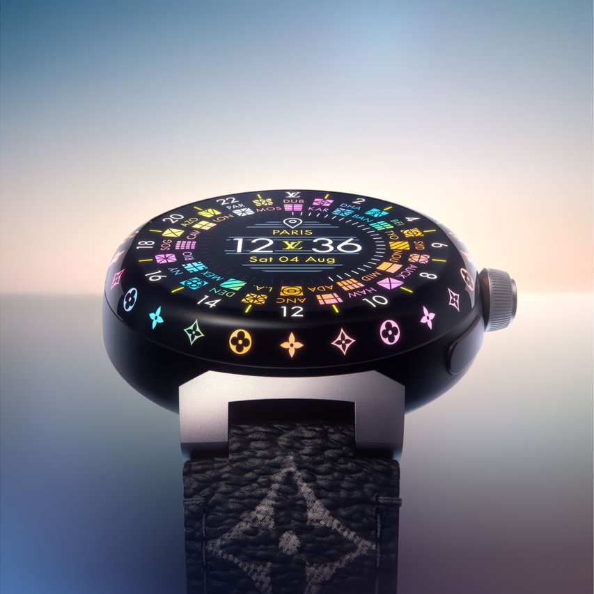 Louis Vuitton Tambour Horizon Light Up Smartwatch 