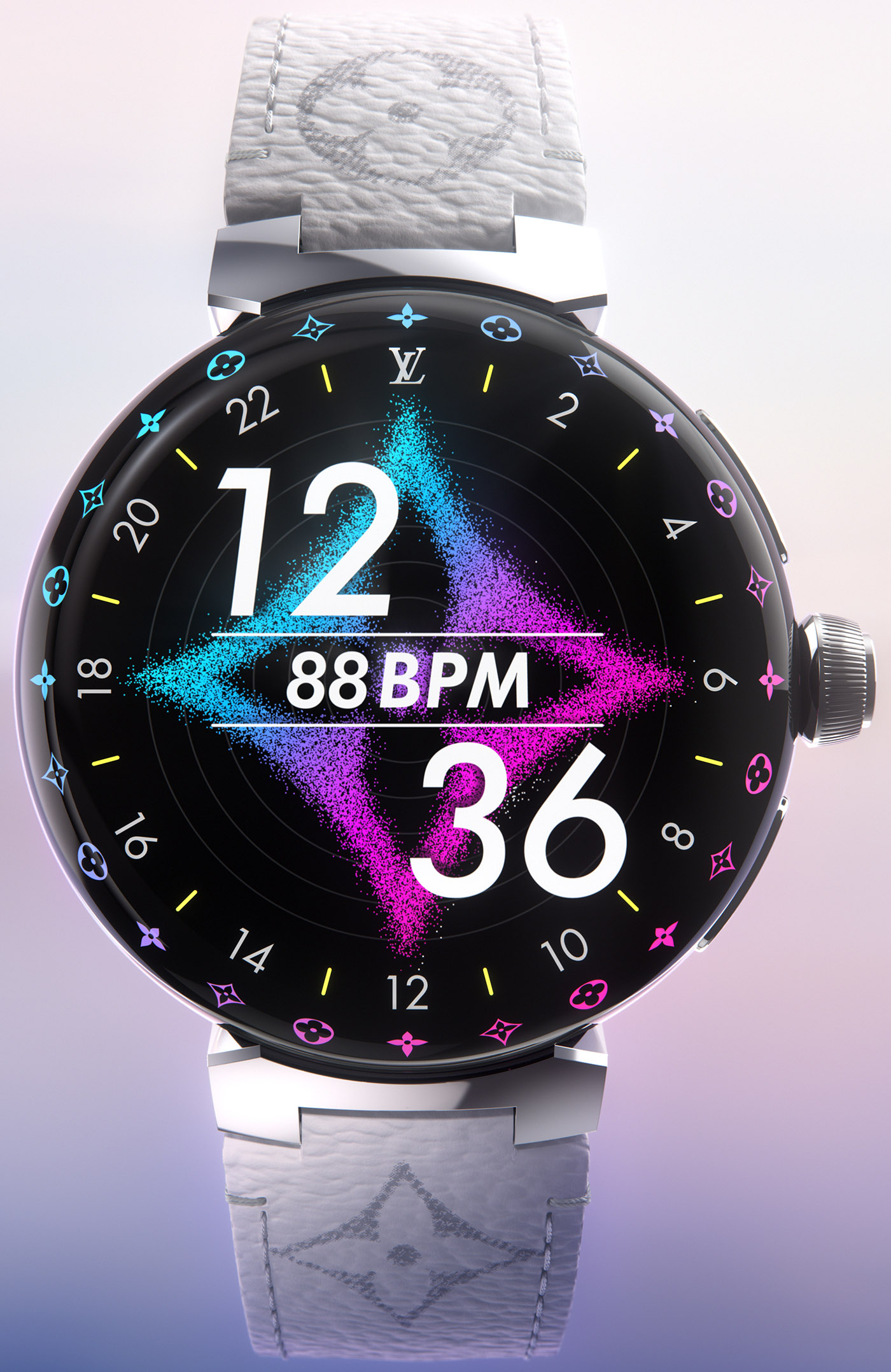 Shop Louis Vuitton 2022 SS Tambour Horizon Light Up Connected