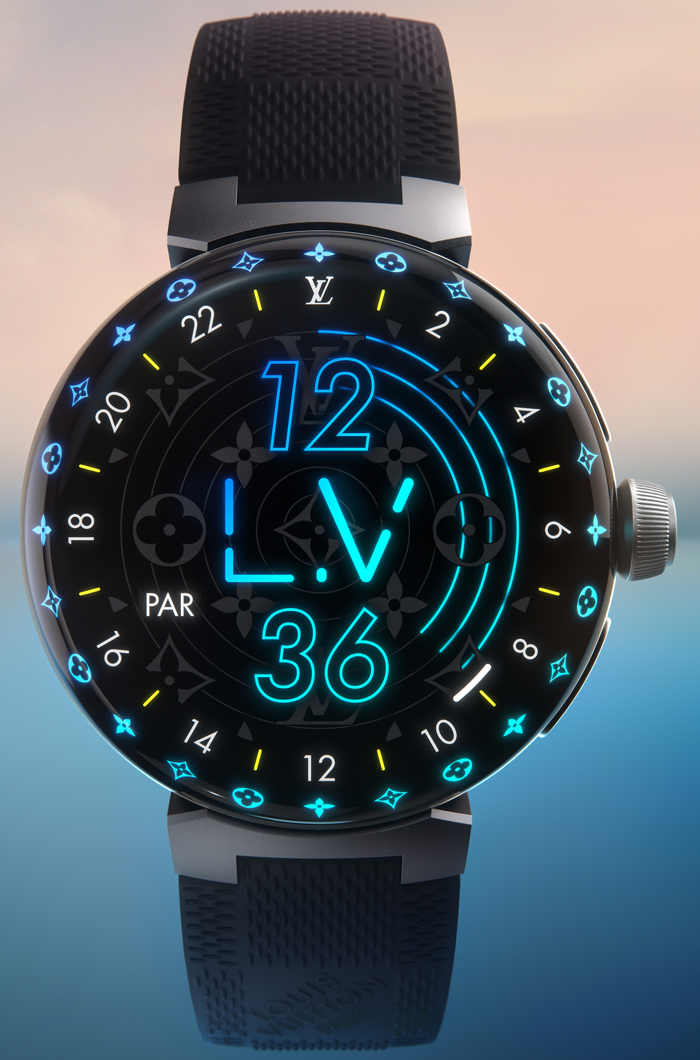 I love how extra Louis Vuitton's new $3,400 smartwatch is