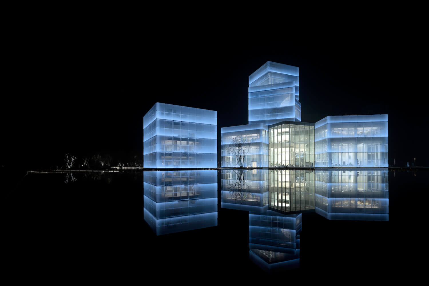 Xinxiang Cultural Tourism Center, Lighting by PROL