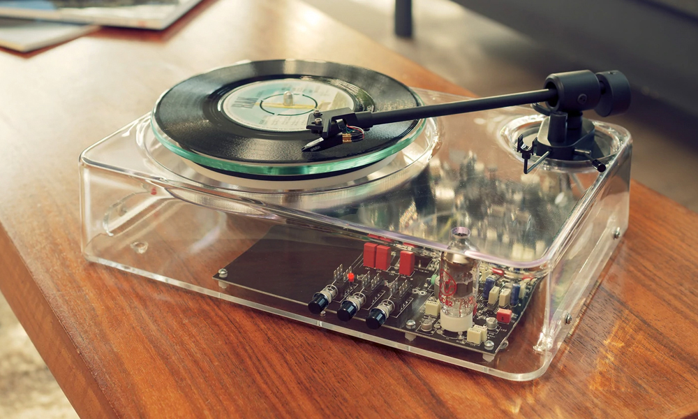 Gearbox Automatic Transparent Turntable MkII