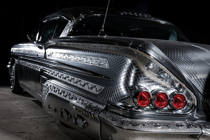 Engraved Cars by Japanese Finishing Expert Rohan Izawa Art Design