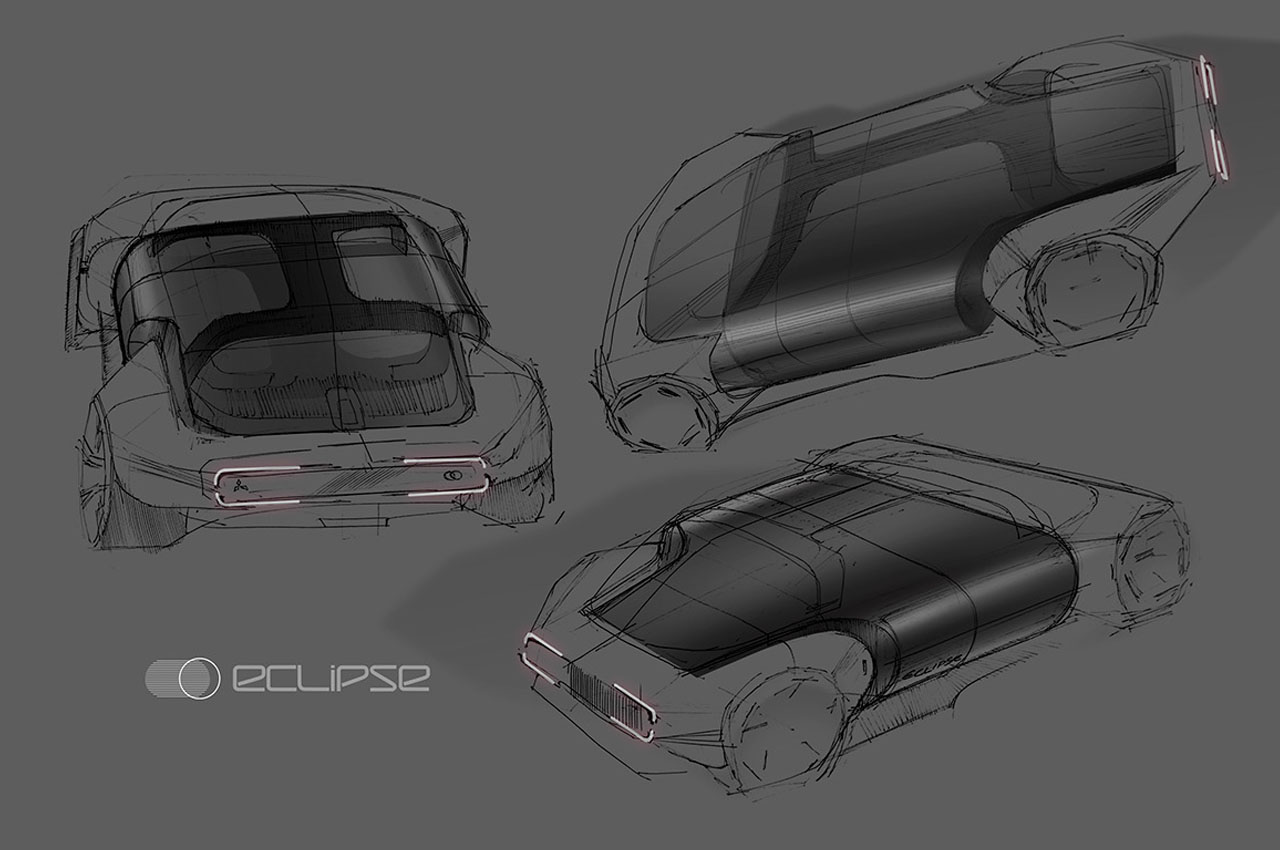 Electric Mitsubishi Eclipse Concept Car
