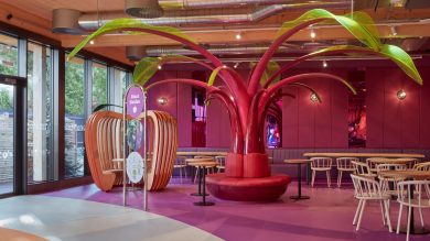Mizzi Studio Draws on Charlie and the Chocolate Factory for Kew Gardens Restaurant