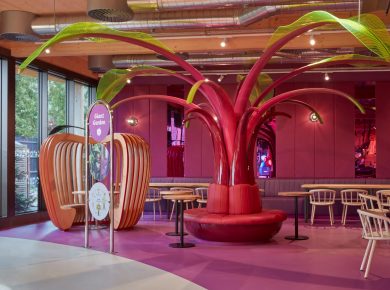 Mizzi Studio Draws on Charlie and the Chocolate Factory for Kew Gardens Restaurant