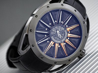 Limited Edition Frederic Jouvenot Helios Carbon Wrist Watch