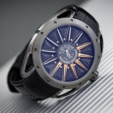 Limited Edition Frederic Jouvenot Helios Carbon Wrist Watch