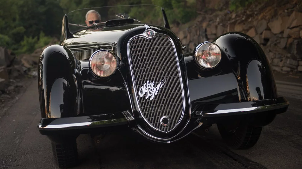 1939 Alfa Romeo 8C 2900B Lungo Spider vintage car