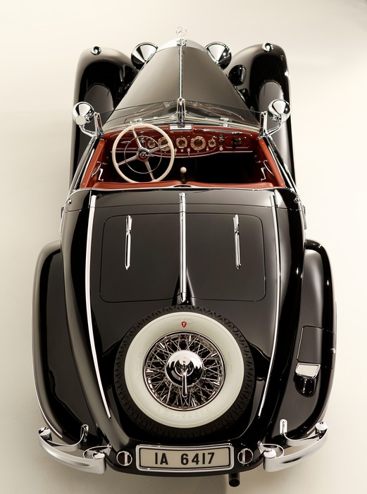1936 Mercedes-Benz 540K Special Roadster retro car