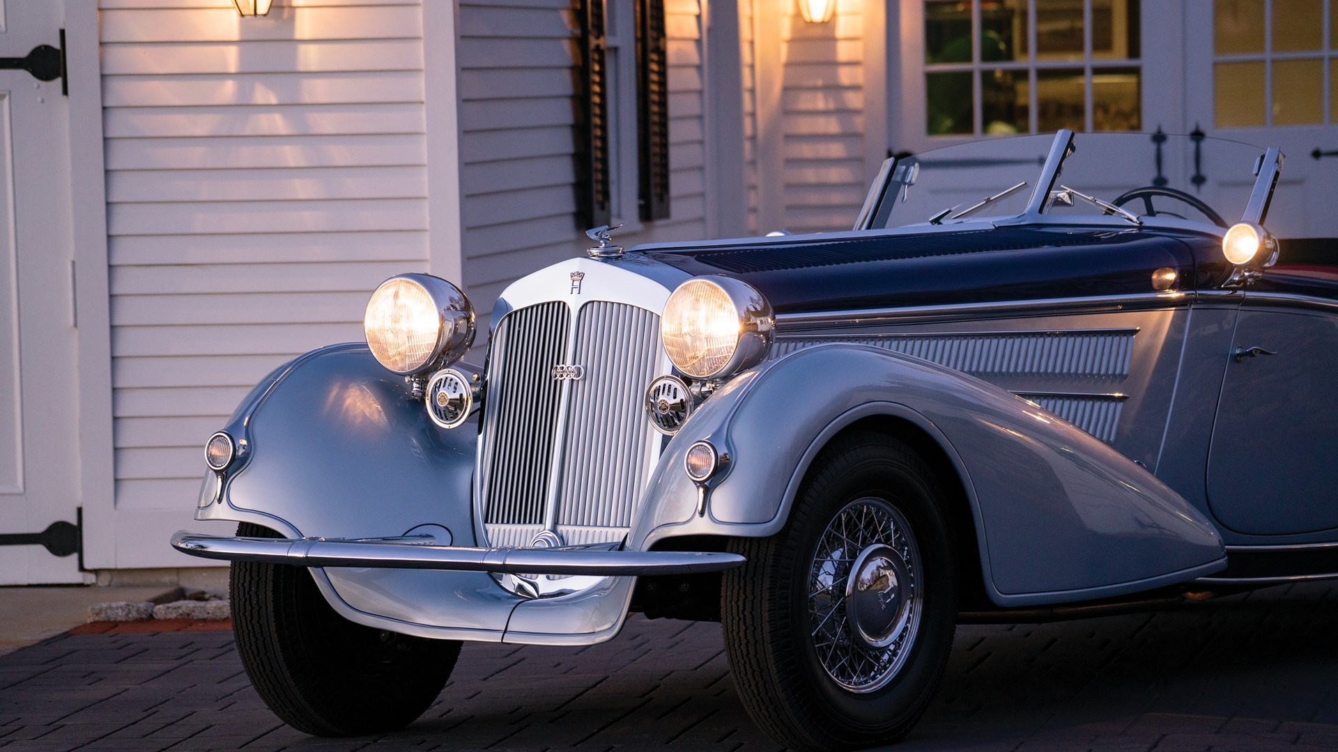 1936 Horch 853 Roadster vintage car