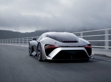 Lexus's Striking Newest All-Electric Sports Car