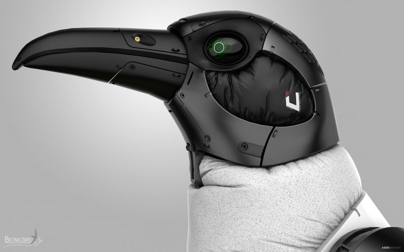 Hooded Crow - Next Generation Bionic Drone by Amin Akhshi