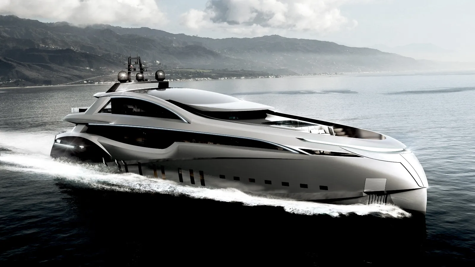 luxury yacht