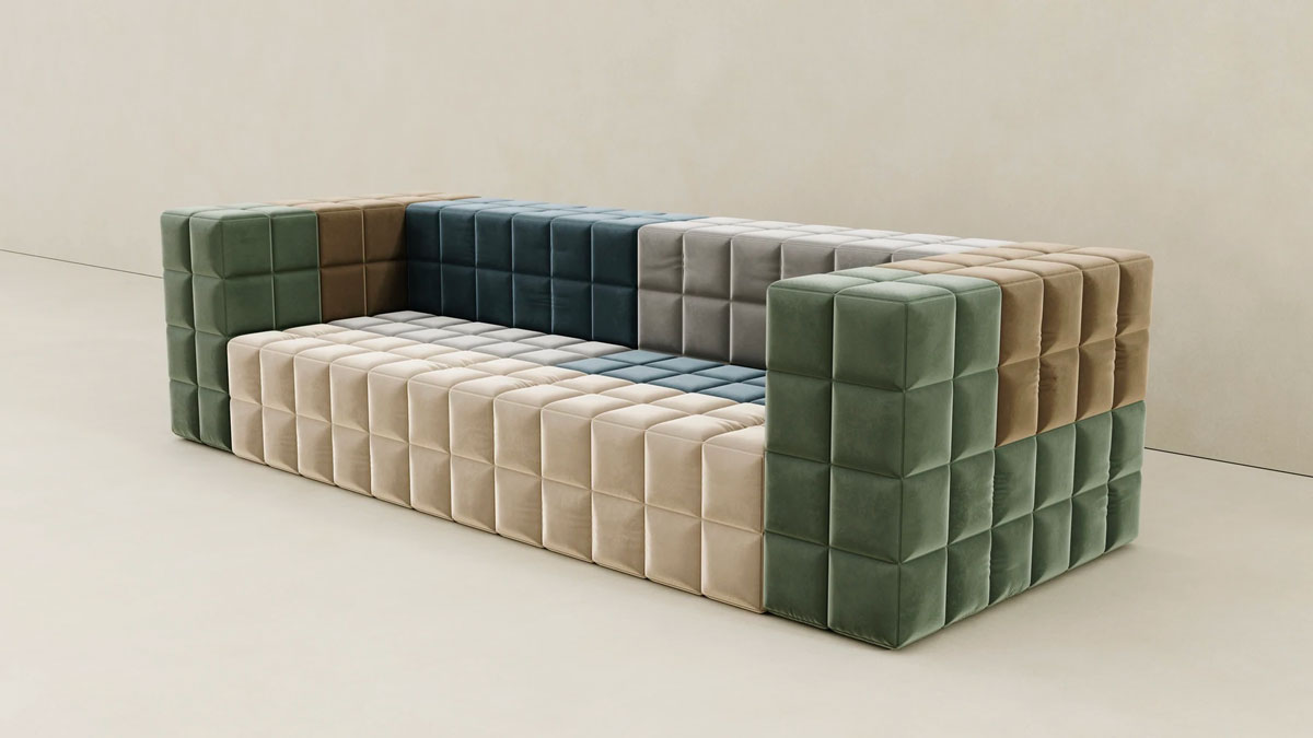 Sara Hayat Modular Tetris Couches