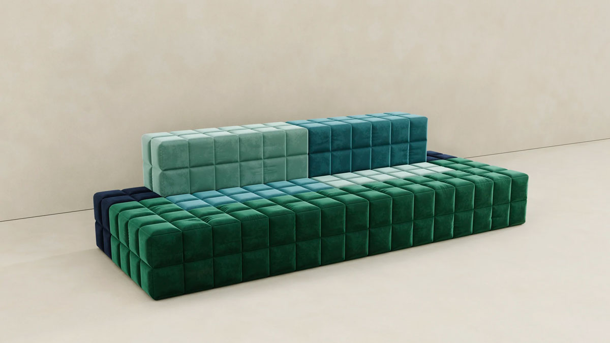 Sara Hayat Modular Tetris Couches