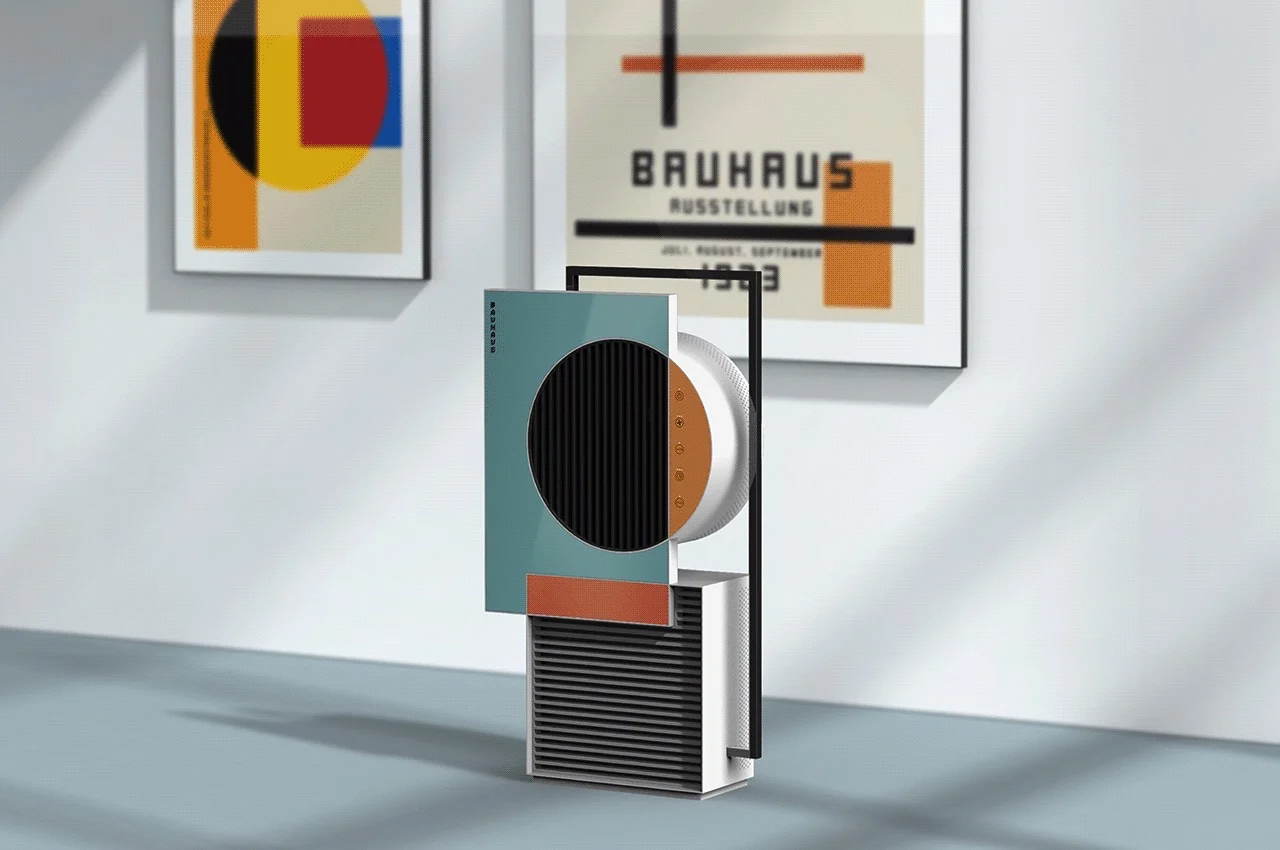 Mix of Art and Function – Bauhaus Air Purifier Concept