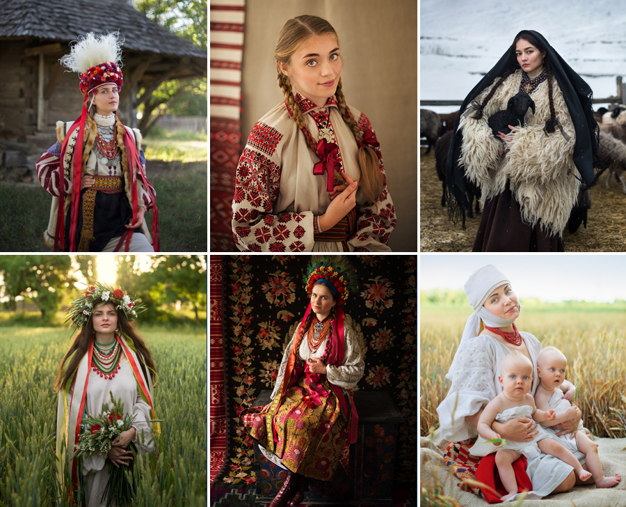 Ukrainian Women by Ethno-Photographer Anna Senik