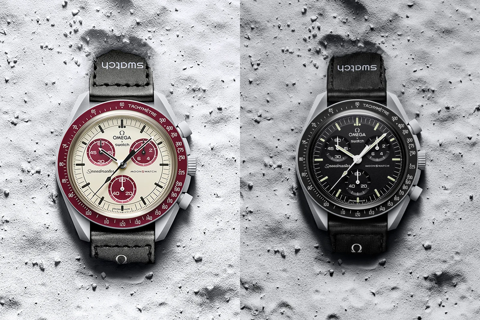 Solar System of Affordable 'MoonSwatches' from Omega & Swatch