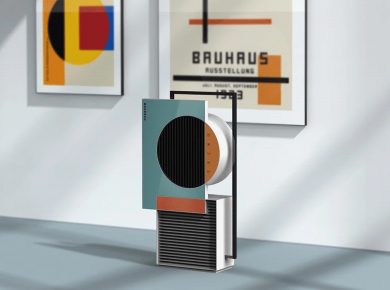 Mix of Art and Function - Bauhaus Air Purifier Concept