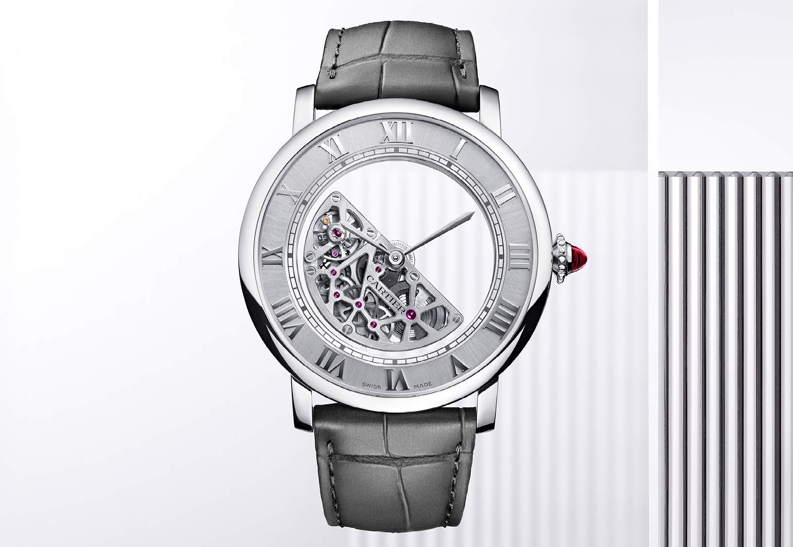 Spectacular Cartier Masse Mystérieuse Watch