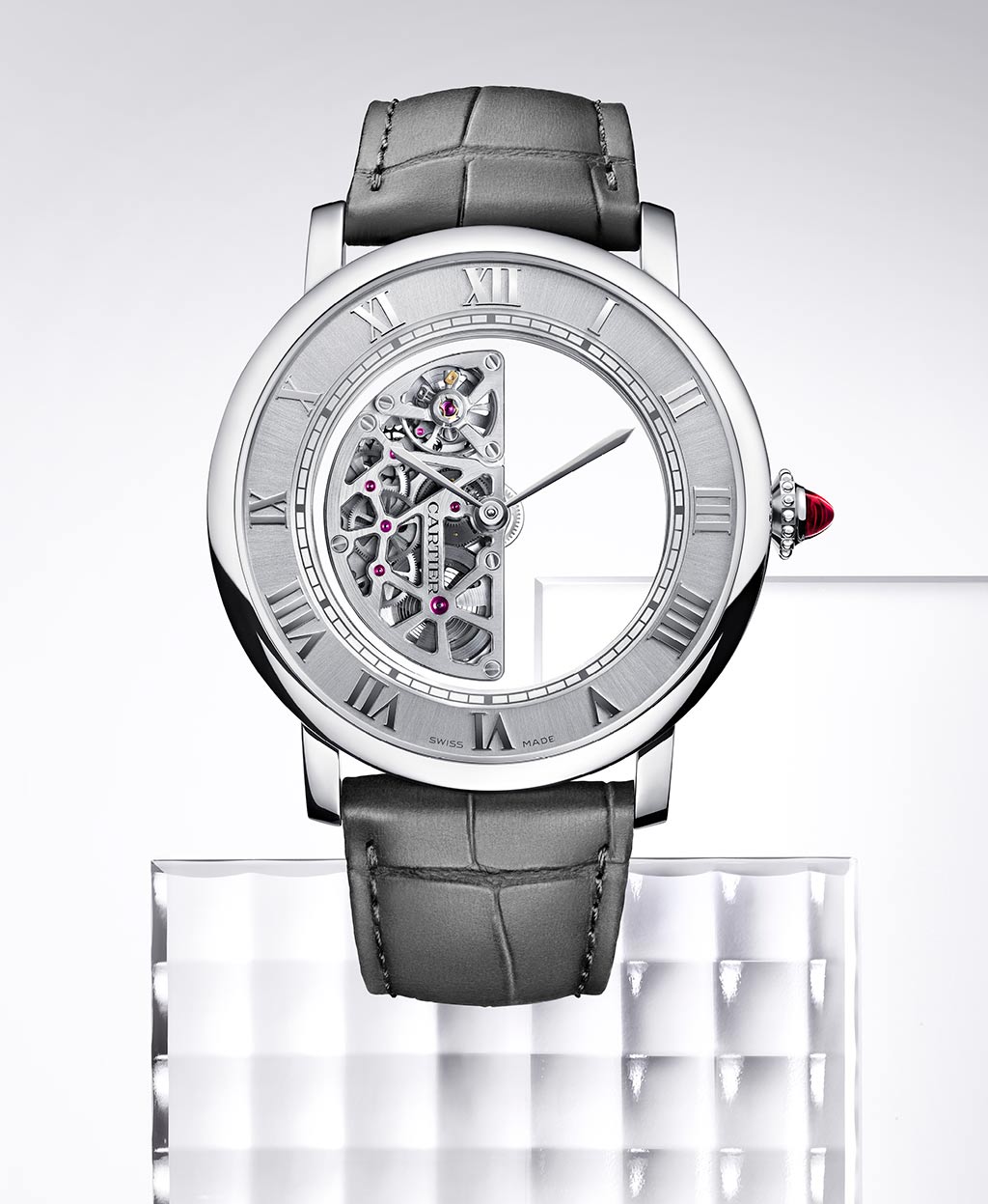 Spectacular Cartier Masse Mystérieuse Watch