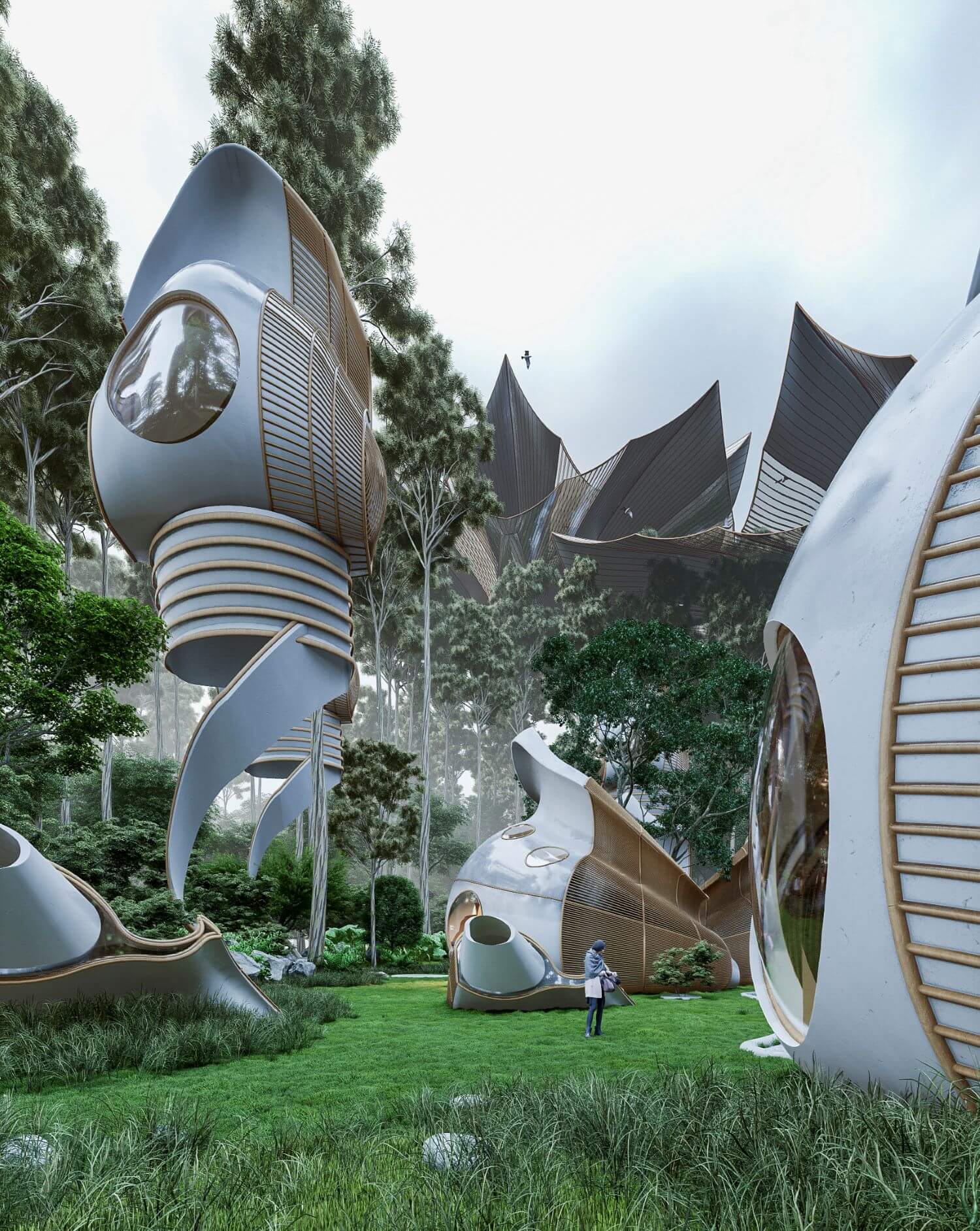 Futuristic Pabula Land by Veliz Arquitecto