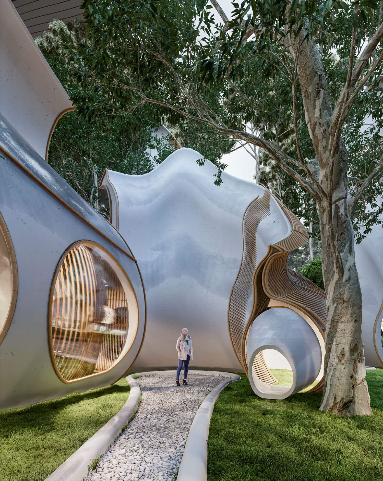 Futuristic Pabula Land by Veliz Arquitecto