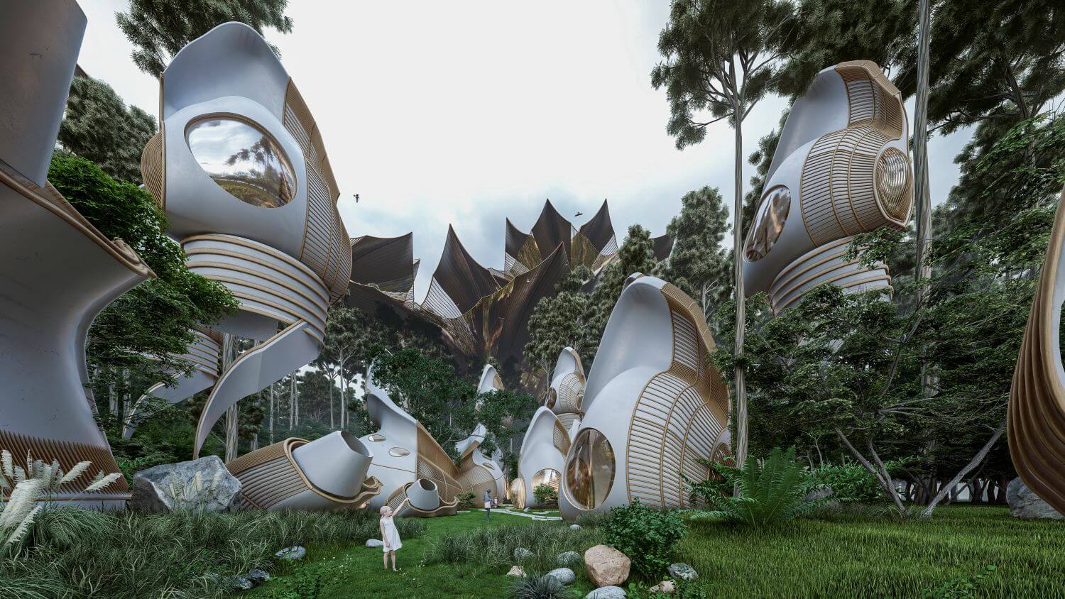 Futuristic Pabula Land by Veliz Arquitecto