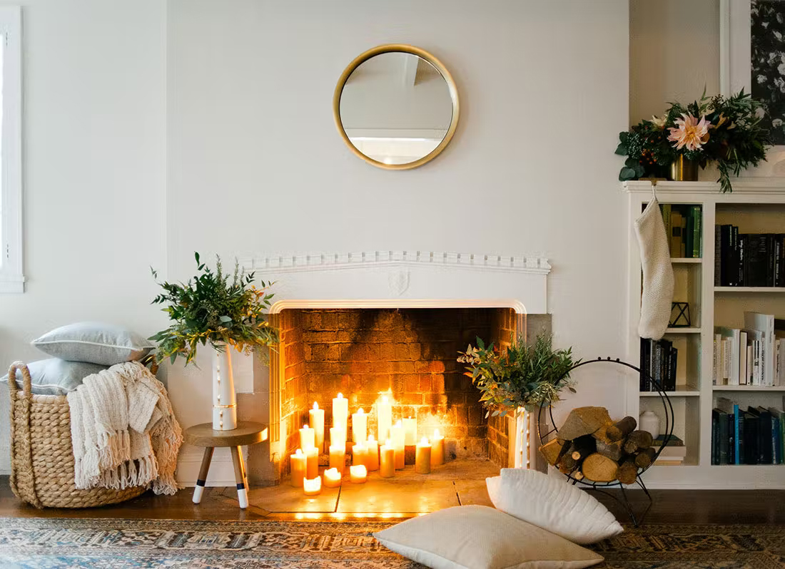 Add or Accentuate a Fireplace