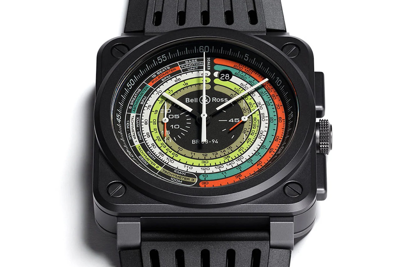 Bell & Ross RR 03-94 Multimeter Watch with Colorful Dial