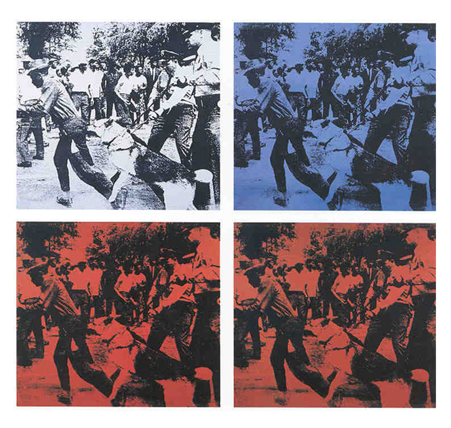 Andy Warhol — 'Race Riot,' 1964