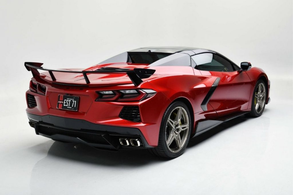 Paul Stanley's 2022 Chevy C8 Corvette Convertible 