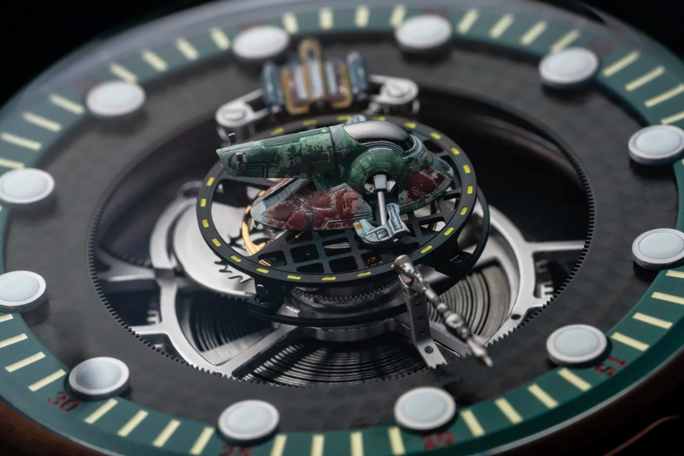 Limited Edition Boba Fett-Inspired Tourbillon Wristwatch