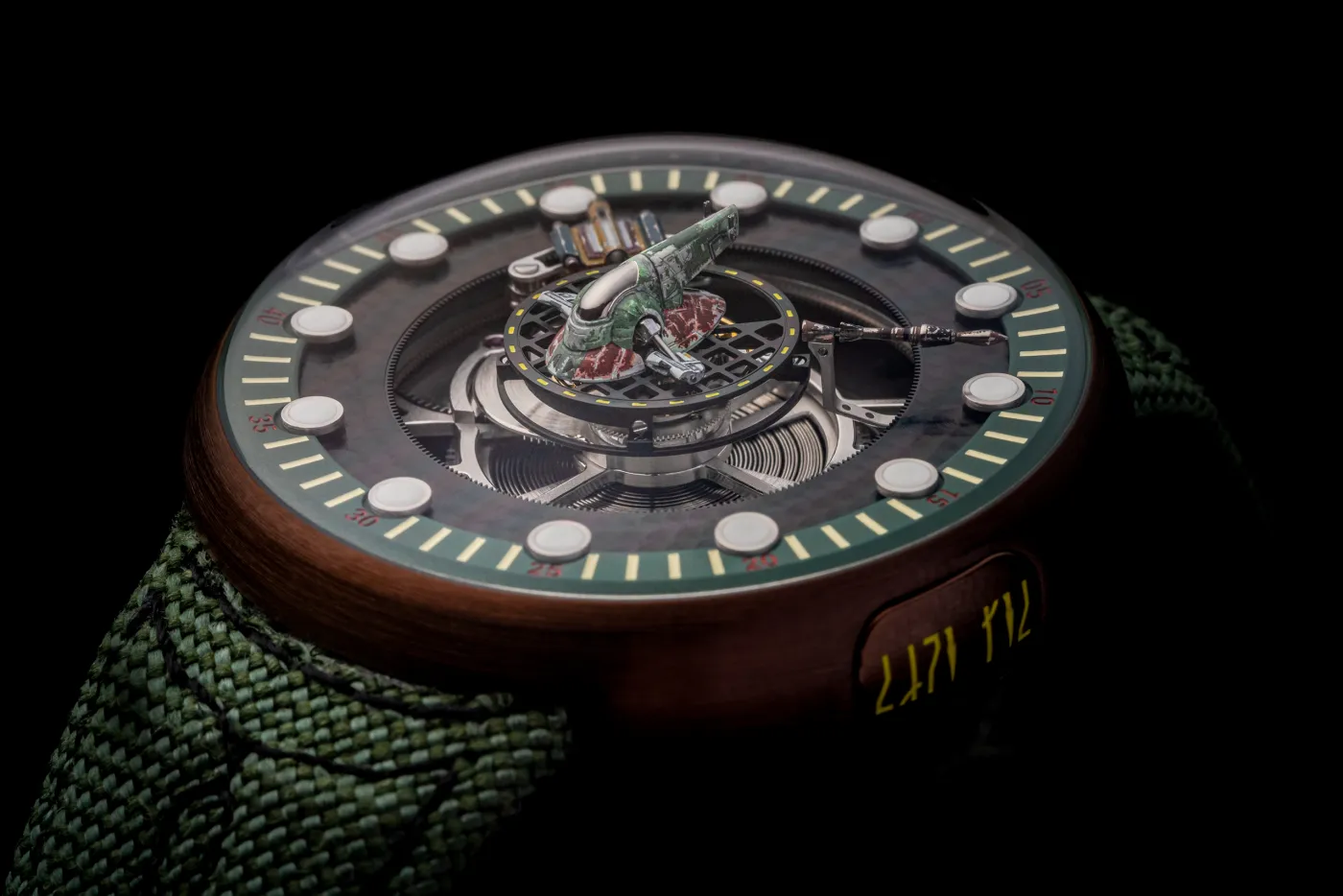 Limited Edition Boba Fett-Inspired Tourbillon Wristwatch