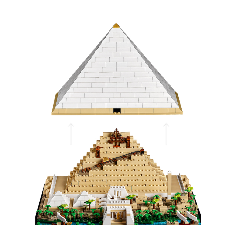 Great Pyramid of Giza by LEGO