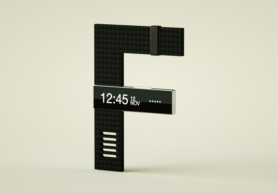 36days Electronics Typography by Vinicius Araújo