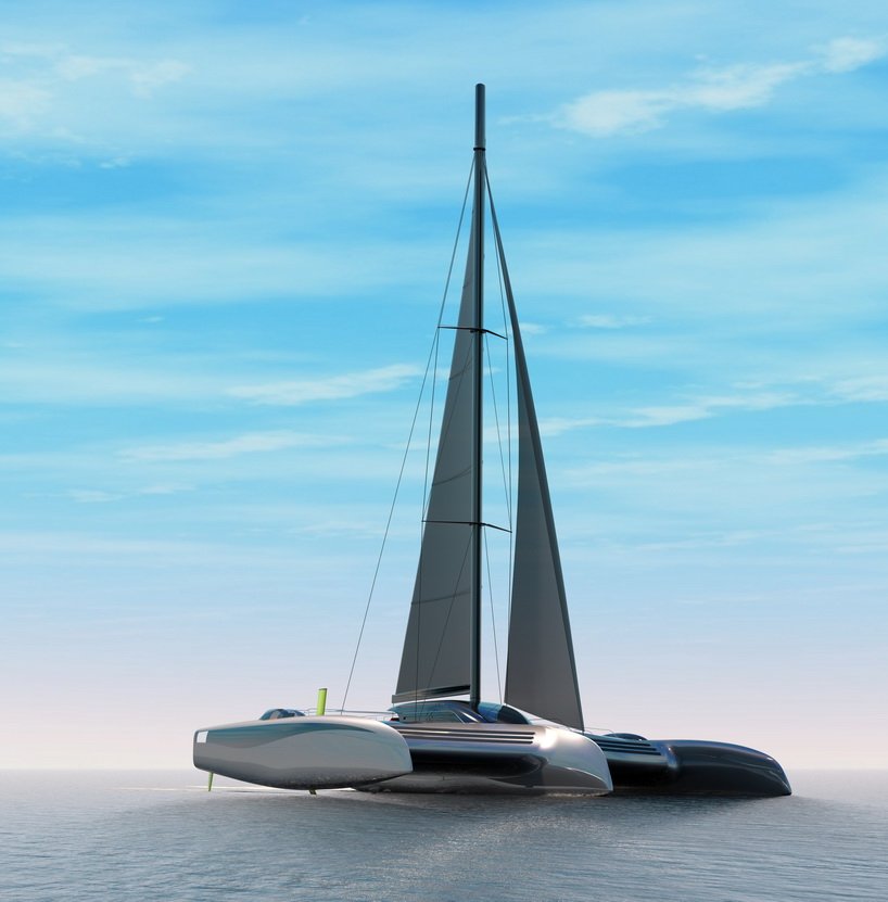 Unique 40m Trimaran Concept Domus