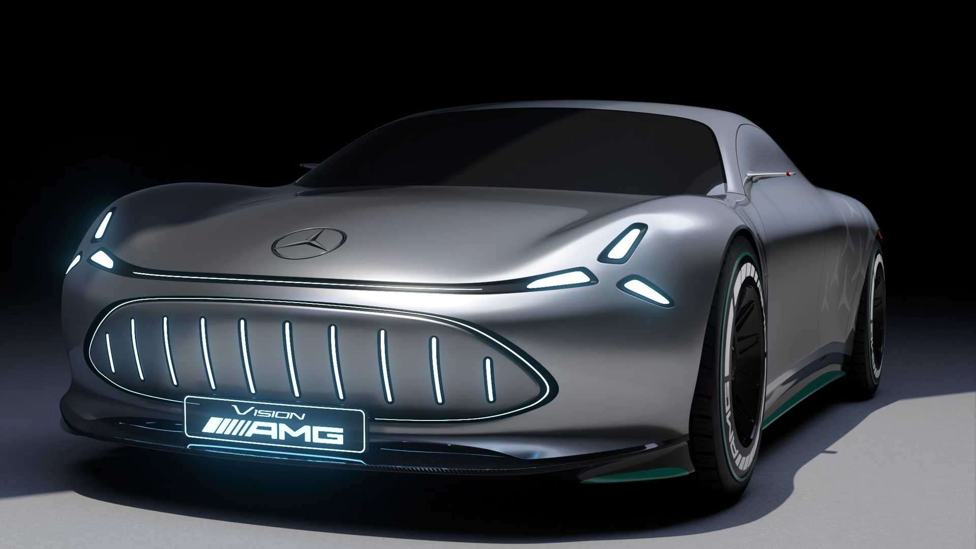 Supercar Listrik Penuh Mercedes-AMG Vision AMG Concept