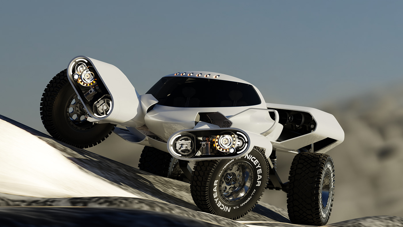 Electric Off-road Concept Car 'The Huntress'