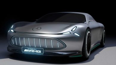 Fully-Electric Supercar Mercedes-AMG Vision AMG Concept