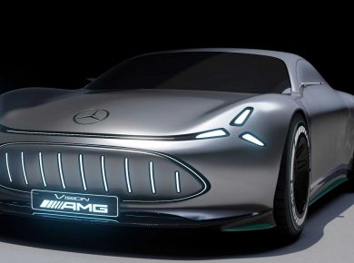 Fully-Electric Supercar Mercedes-AMG Vision AMG Concept