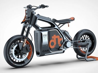 Minimalist Electric Dirt Bike 'DATbike' by Carota Design
