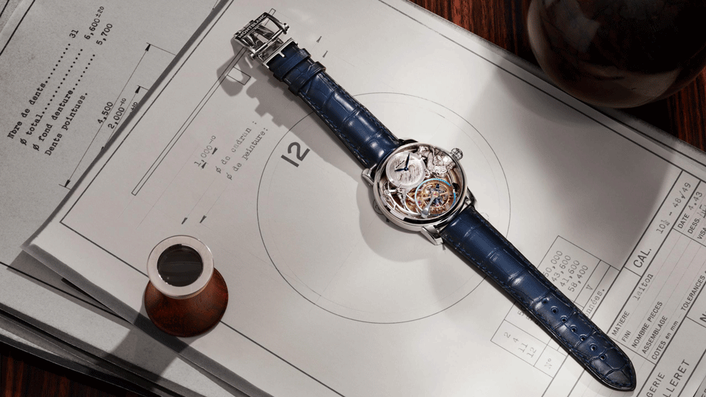 Montblanc's $156,000 Star Legacy Exo Tourbillon Skeleton