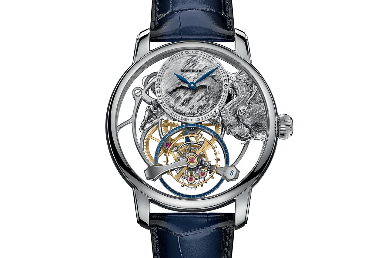 Montblanc's $156,000 Star Legacy Exo Tourbillon Skeleton