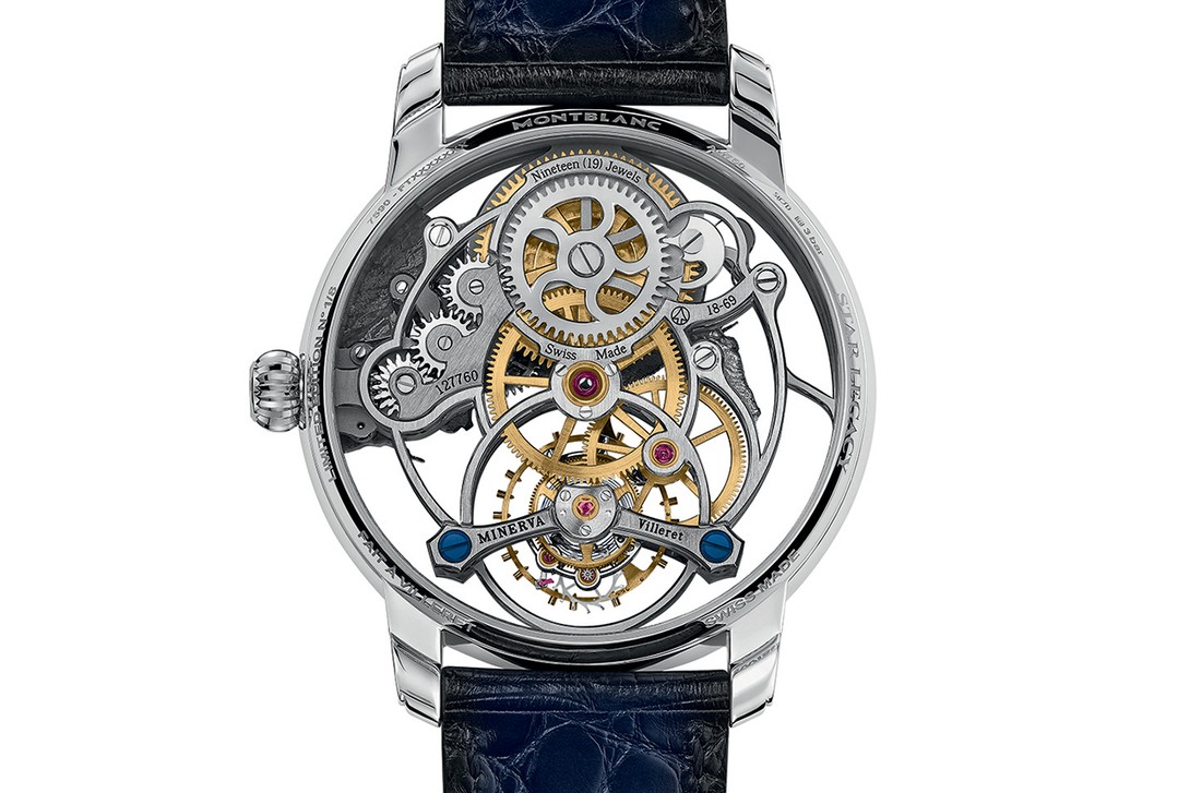 Montblanc's $156,000 Star Legacy Exo Tourbillon Skeleton