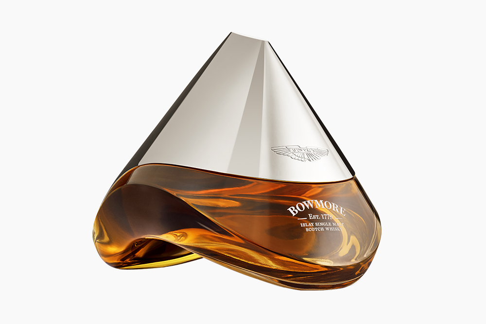 Bowmore's 52-Year-Old Single Malt In Sleek Aston Martin Decanter