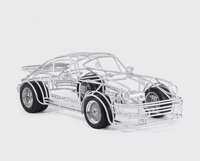 Benedict Radcliffe x Rimowa x Porsche 911 Sculpture