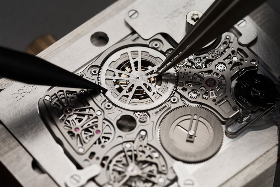 Richard Mille thinnest mechanical watch