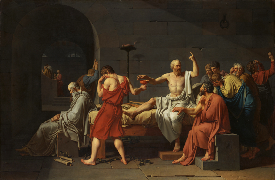 Jacques Louis David | The Death of Socrates | The Metropolitan Museum  of Art