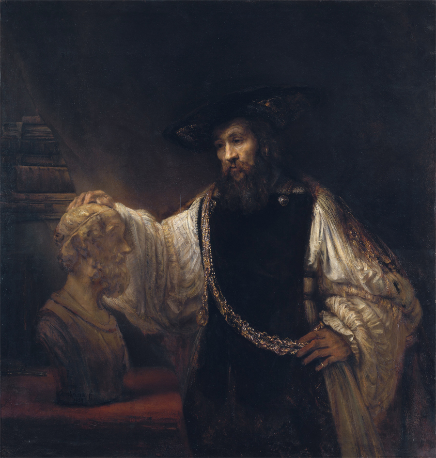 Rembrandt | Aristotle with a Bust of Homer | The Metropolitan Museum  of Art